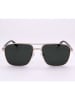 Polaroid Herren-Sonnenbrille in Gold/ Schwarz