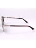 Polaroid Herren-Sonnenbrille in Gold/ Schwarz
