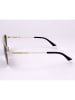 Polaroid Herren-Sonnenbrille in Gold/ Dunkelblau