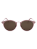 Polaroid Unisex-Sonnenbrille in Rosa/ Braun