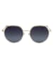Polaroid Okulary przeciwsłoneczne unisex w kolorze złoto-granatowym