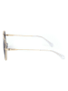 Polaroid Okulary przeciwsłoneczne unisex w kolorze złoto-granatowym