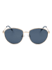 Polaroid Damen-Sonnenbrille in Gold/ Dunkelblau