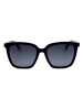 Polaroid Okulary przeciwsłoneczne unisex w kolorze czarno-granatowym