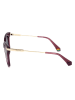 Polaroid Damen-Sonnenbrille in Lila-Gold/ Dunkelblau