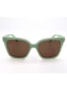 Polaroid Damen-Sonnenbrille in Grün/ Hellbraun