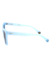Polaroid Damen-Sonnenbrille in Hellblau/ Schwarz