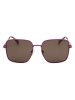 Polaroid Damen-Sonnenbrille in Lila/ Braun
