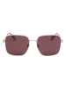 Polaroid Damen-Sonnenbrille in Rosa/ Braun