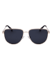 Polaroid Okulary przeciwsłoneczne unisex w kolorze złoto-granatowym