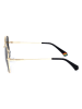Polaroid Damen-Sonnenbrille in Schwarz/ Gold