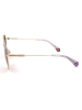Polaroid Unisex-Sonnenbrille in Gold/ Braun