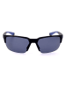 Polaroid Okulary przeciwsłoneczne unisex w kolorze czarno-granatowym