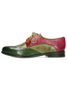 MELVIN & HAMILTON Leder-Schnürschuhe "Selina 41" in Grün/ Pink