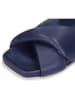 MELVIN & HAMILTON Leren slippers "Amara 9" blauw