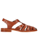 MELVIN & HAMILTON Leder-Halbsandalen "Margaret 2" in Hellbraun