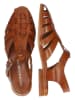 MELVIN & HAMILTON Leder-Halbsandalen "Margaret 2" in Hellbraun