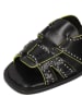 MELVIN & HAMILTON Leder-Sandalen "Everly 1" in Schwarz/ Limette