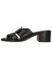 MELVIN & HAMILTON Leren slippers "Charlotta 2" zwart