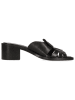 MELVIN & HAMILTON Leren slippers "Charlotta 2" zwart