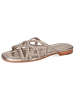 MELVIN & HAMILTON Leder-Pantoletten "Elodie 64" in Gold