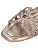 MELVIN & HAMILTON Leder-Pantoletten "Elodie 64" in Gold