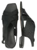MELVIN & HAMILTON Leren sandalen "Sandrine 5" zwart