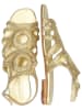 MELVIN & HAMILTON Leren sandalen "Elodie 80" goudkleurig