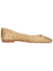 MELVIN & HAMILTON Leder-Ballerinas "Elyssa 1" in Gold