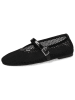 MELVIN & HAMILTON Leren ballerina's zwart