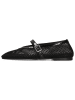 MELVIN & HAMILTON Leren ballerina's zwart