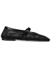 MELVIN & HAMILTON Leder-Ballerinas in Schwarz
