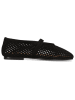 MELVIN & HAMILTON Leder-Ballerinas in Schwarz