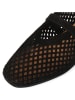 MELVIN & HAMILTON Leder-Ballerinas in Schwarz