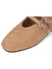 MELVIN & HAMILTON Leder-Ballerinas in Beige