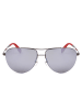 adidas Unisex-Sonnenbrille in Silber/ Hellblau