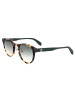 adidas Herren-Sonnenbrille in Braun/ Grün/ Grau