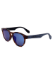 adidas Okulary przeciwsłoneczne unisex w kolorze czarno-niebieskim