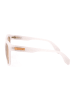 adidas Damen-Sonnenbrille in Weiß/ Orange