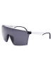 adidas Okulary przeciwsłoneczne unisex w kolorze biało-szarym