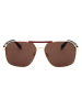 adidas Herren-Sonnenbrille in Gold/ Braun