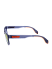 adidas Okulary przeciwsłoneczne unisex w kolorze niebiesko-jasnoróżowym