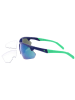 adidas Herenzonnebril blauw/groen