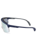 adidas Okulary przeciwsłoneczne unisex w kolorze granatowo-błękitnym