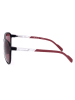 adidas Unisex-Sonnenbrille in Schwarz/ Rot