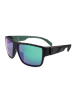 adidas Herren-Sonnenbrille in Schwarz/ Türkis-Lila