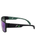 adidas Herren-Sonnenbrille in Schwarz/ Türkis-Lila