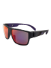 adidas Herren-Sonnenbrille in Schwarz/ Lila-Orange