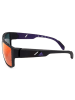 adidas Herren-Sonnenbrille in Schwarz/ Lila-Orange