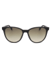 Lacoste Unisex-Sonnenbrille in Schwarz/ Hellbraun
